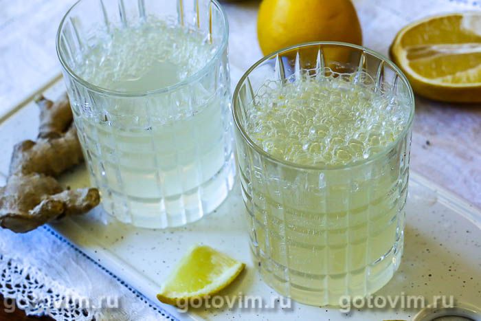 Photo of Имбирный лимонад с медом (для сифона). Рецепт с фото
