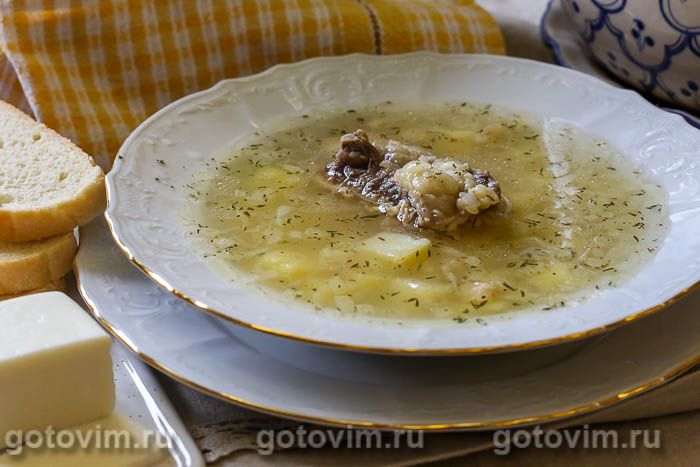 Photo of Суп из говядины с картофелем и брынзой. Рецепт с фото
