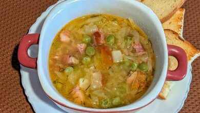 Photo of Суп с ветчиной и овощами по-испански. Рецепт с фото