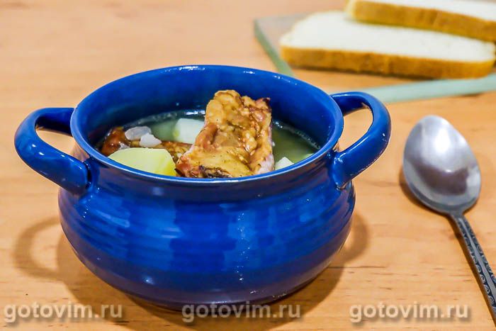 Photo of Картофельный суп с копчёными рёбрышками . Рецепт с фото