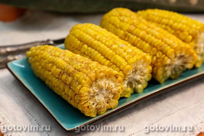 Photo of Кукуруза в початках в пакете для запекания. Рецепт с фото